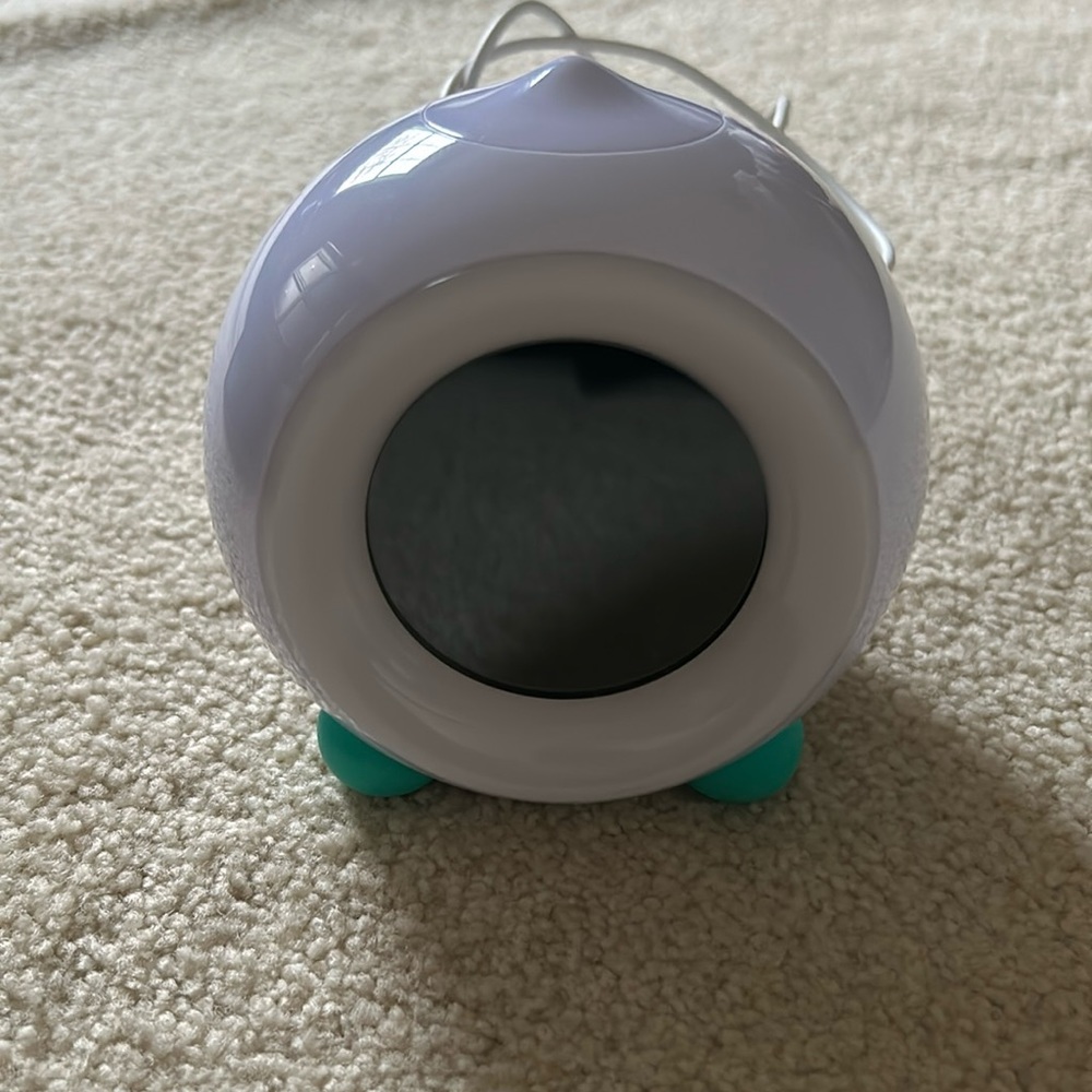 Like new Mella kids alarm clock, used once.